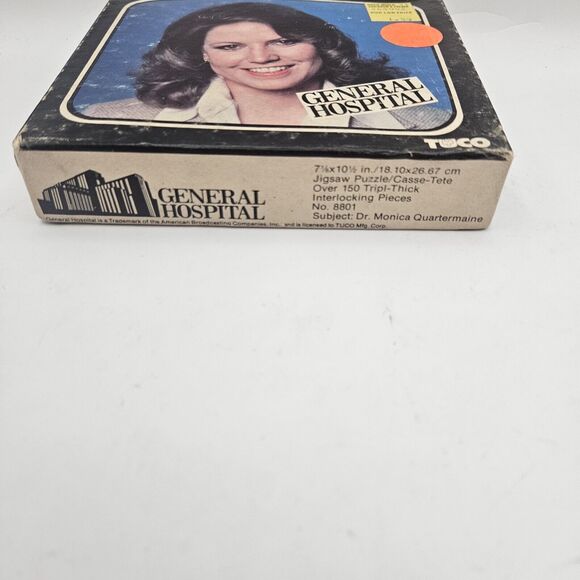 VTG General Hospital Leslie Charleson Puzzle Dr Monica Quartermaine TUCO 150 Pcs - Picture 5 of 12